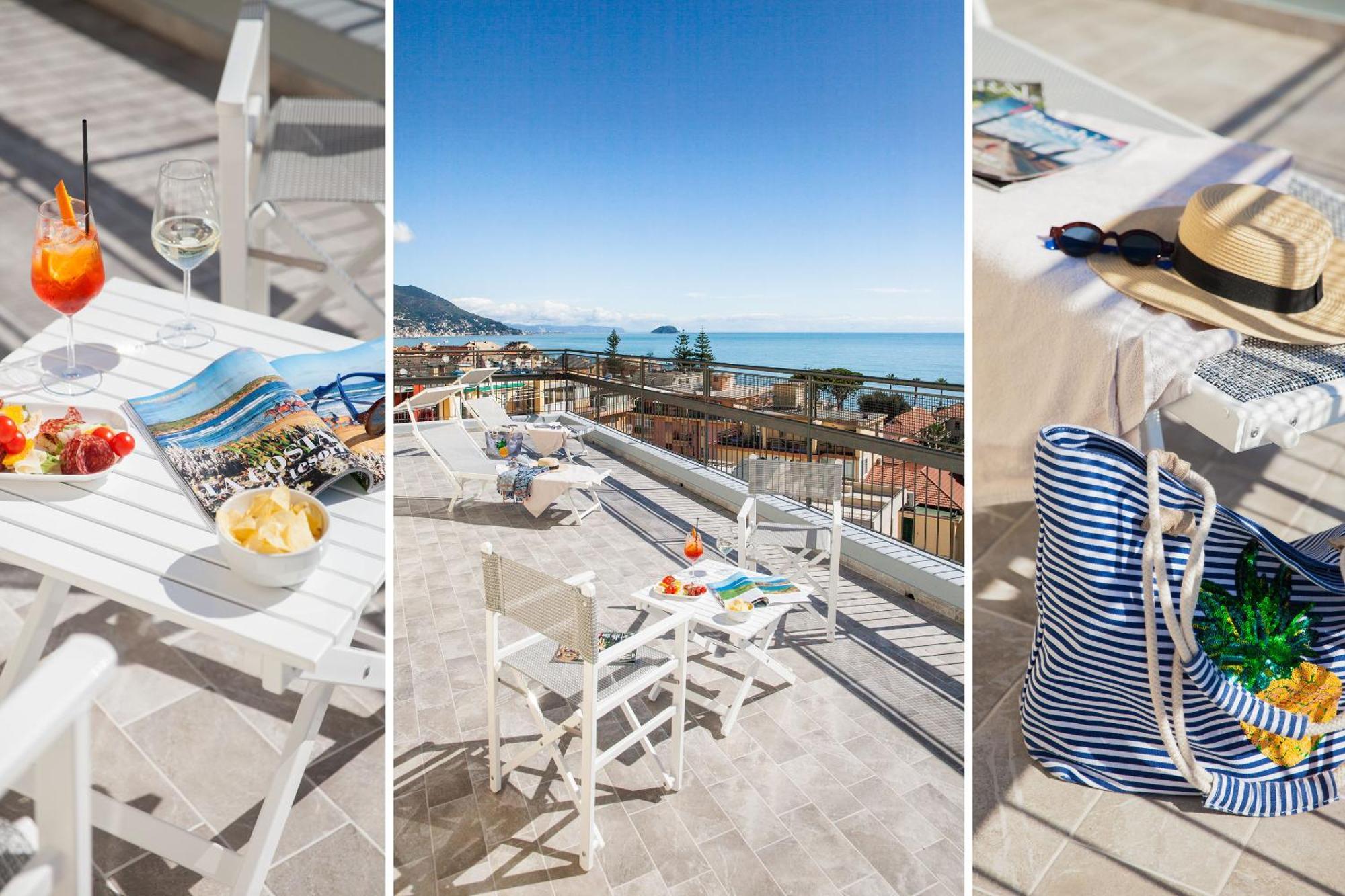 Hotel Tritone Laigueglia Buitenkant foto